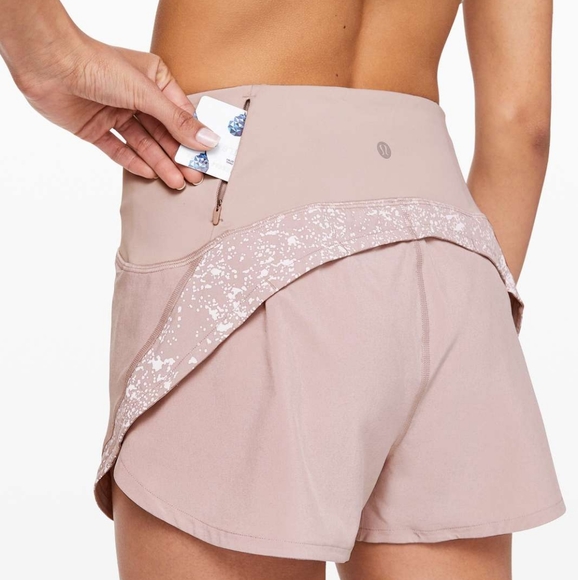 lululemon athletica Pants - Lululemon Run The Line Short*Reflective 3" size 8
